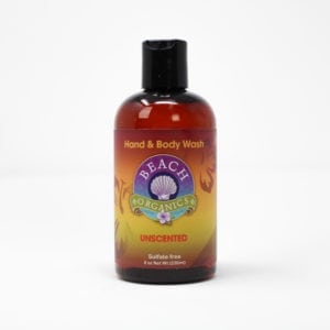 Unscented All Natural Body Wash by Beach Organics Skin Care